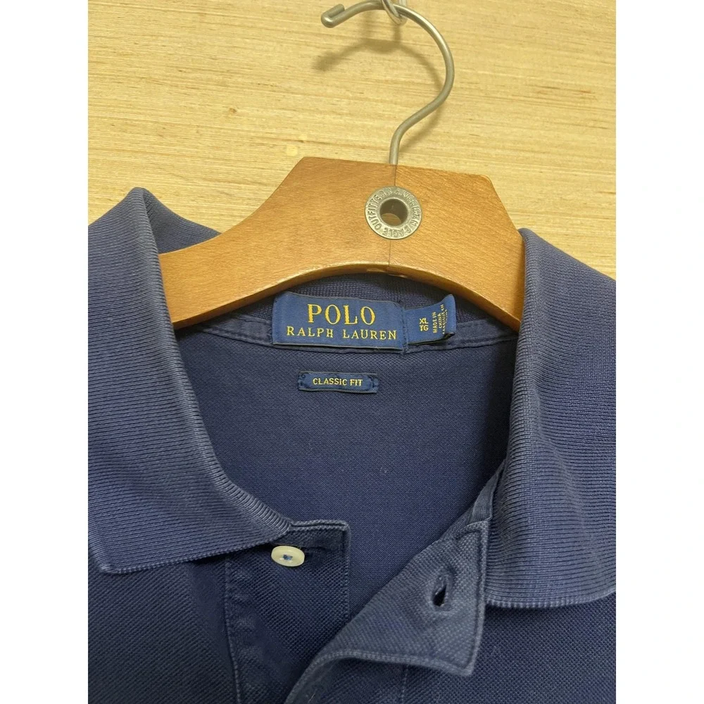 Polo Ralph Lauren Polo Shirt‎ Mens XL Classic Fit Short Sleeve Embroidered Pony